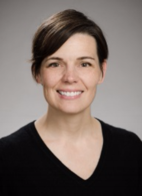 courts: Sarah C. Walker (headshot), research associate professor at University of Washington School of Medicine, smiling woman with short brown hair, black top. 