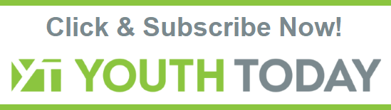 Click & Subscribe Now! with Youth Today lime green & grey logo linked to subscription page.