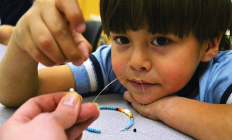Beadwork and jewelry-making are skills that kids can learn at NAYA, which provides an afterschool program, summer camps and an early college academy, among its youth development programs.