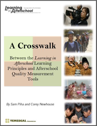 A Crosswalk Between the Learning in Afterschool Learning Principles and Afterschool Quality Measurement Tools