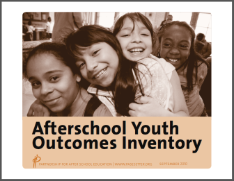Afterschool Youth Outcomes Inventory, September 2010
