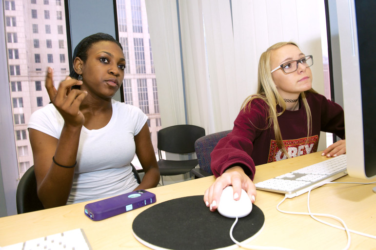 While some summer camps deliberately have kids unplug, many programs — like this one at VOX Media Cafe in Atlanta — use technologies as hands-on learning tools. With 75 percent of teens accessing the Internet with their cellphones, developing a technology policy for summer programs is a must. 