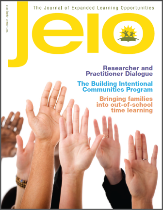 The Journal of Expanded Learning Opportunities - Vol. 1, Issue 1 (Spring 2014)