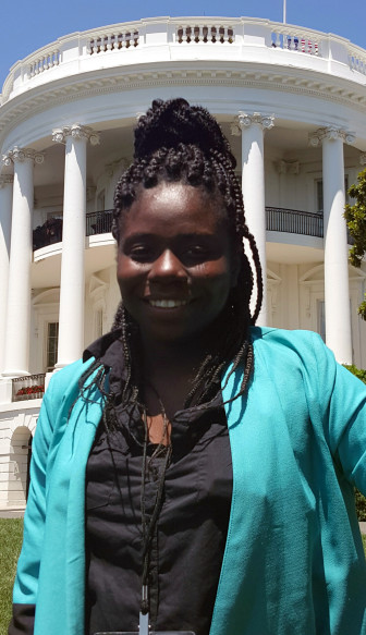 ASAS alum Jessica Lovius at recent White House Reach Higher Summit