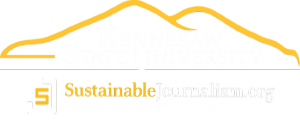 Kennesaw State University Mountain Logo & Ceneter for Sustainable Journalism Logo