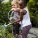 dc urban youth agriculture program; children watering plants