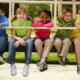 community health program grants; happy children on playground