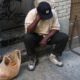 homeless and runaway youth services program grants; homeless youth sitting on street in NY