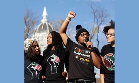 confronting campus racial climate report; black youth activists protesting