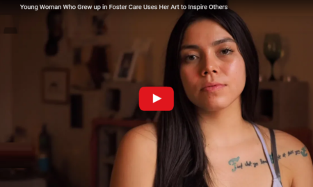 Video Young Girl Foster Care Art Inspires Others Headshot Latino young woman