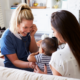 rural maternity and obstetrics care improvement grants; doctor visiting mother and baby at home