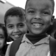 Southeast rural community social change grants; children smiling at camera