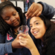North Carolina education grants; two students learning about science in classroom