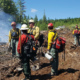 Oregon,Washington Youth Conservation job and career grants; youth being trained in wildfire prep