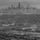 Chicago COVID-19 Community Human Services grants; Chicago region with city skyline in background