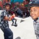 underserved community youth skatepark project grants; youth taking selfie at skatepark with friends in helmets