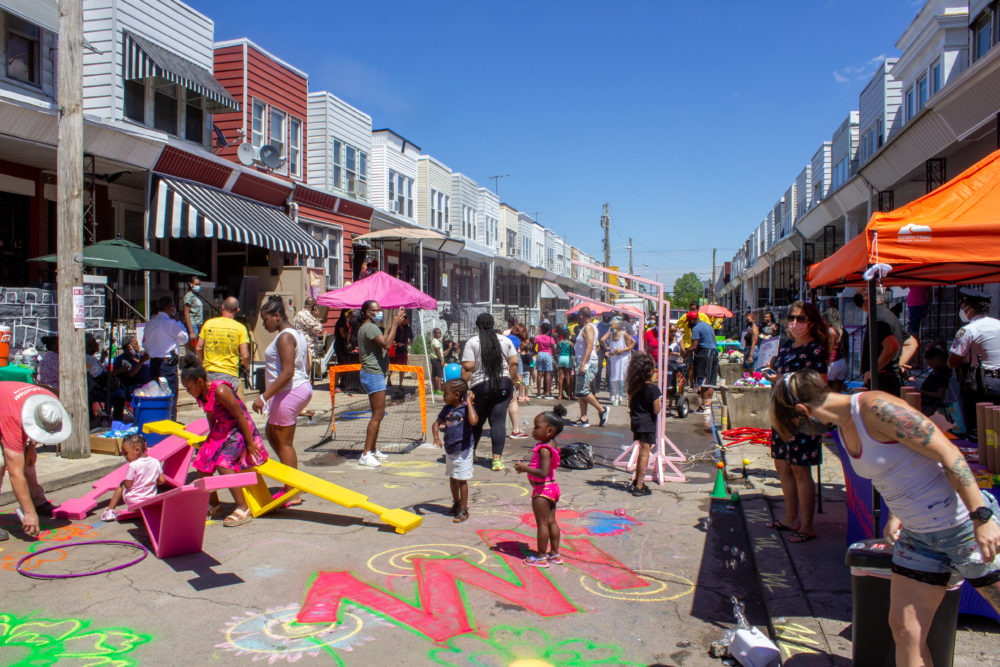 Playstreets in Philadelphia: Kids play in the streets