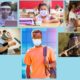 education in a pandemic report: collage of different students doing activities