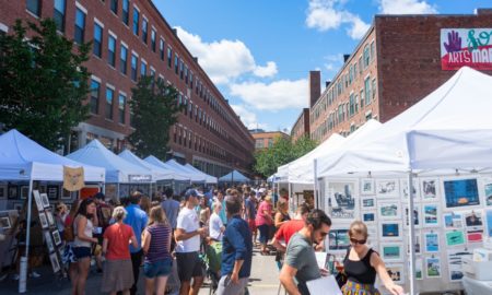 Boston arts and culture organization reopening grants: South End Boston art market