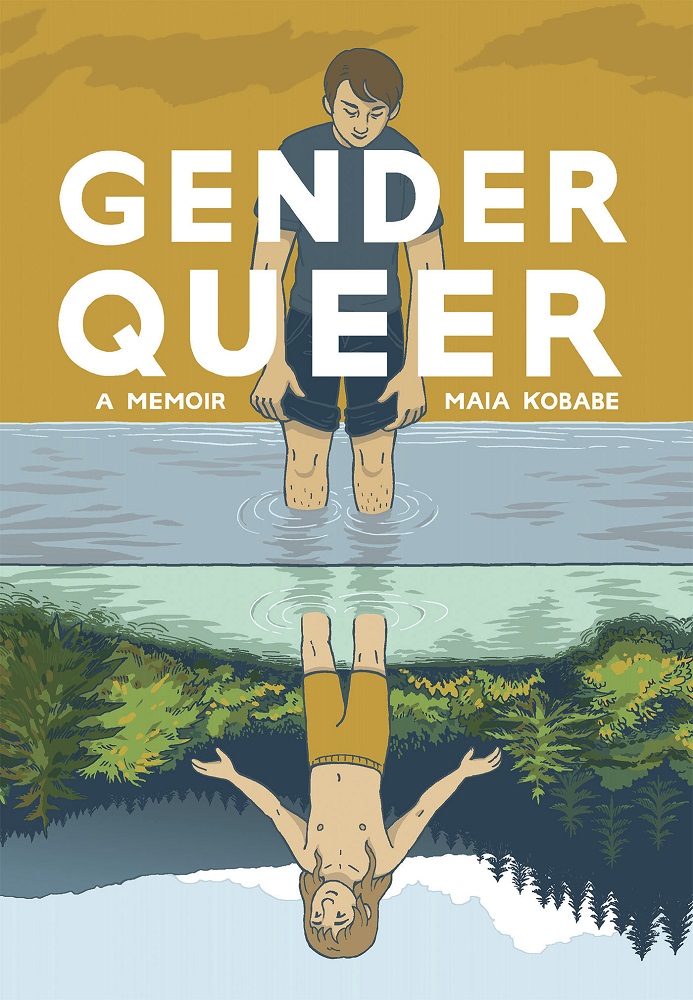 Activism grows in response to school book bans: cover of the book "Gender Queer"