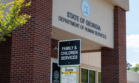 Georgia foster care specialist teams: Georgia dept. of family services building entrance