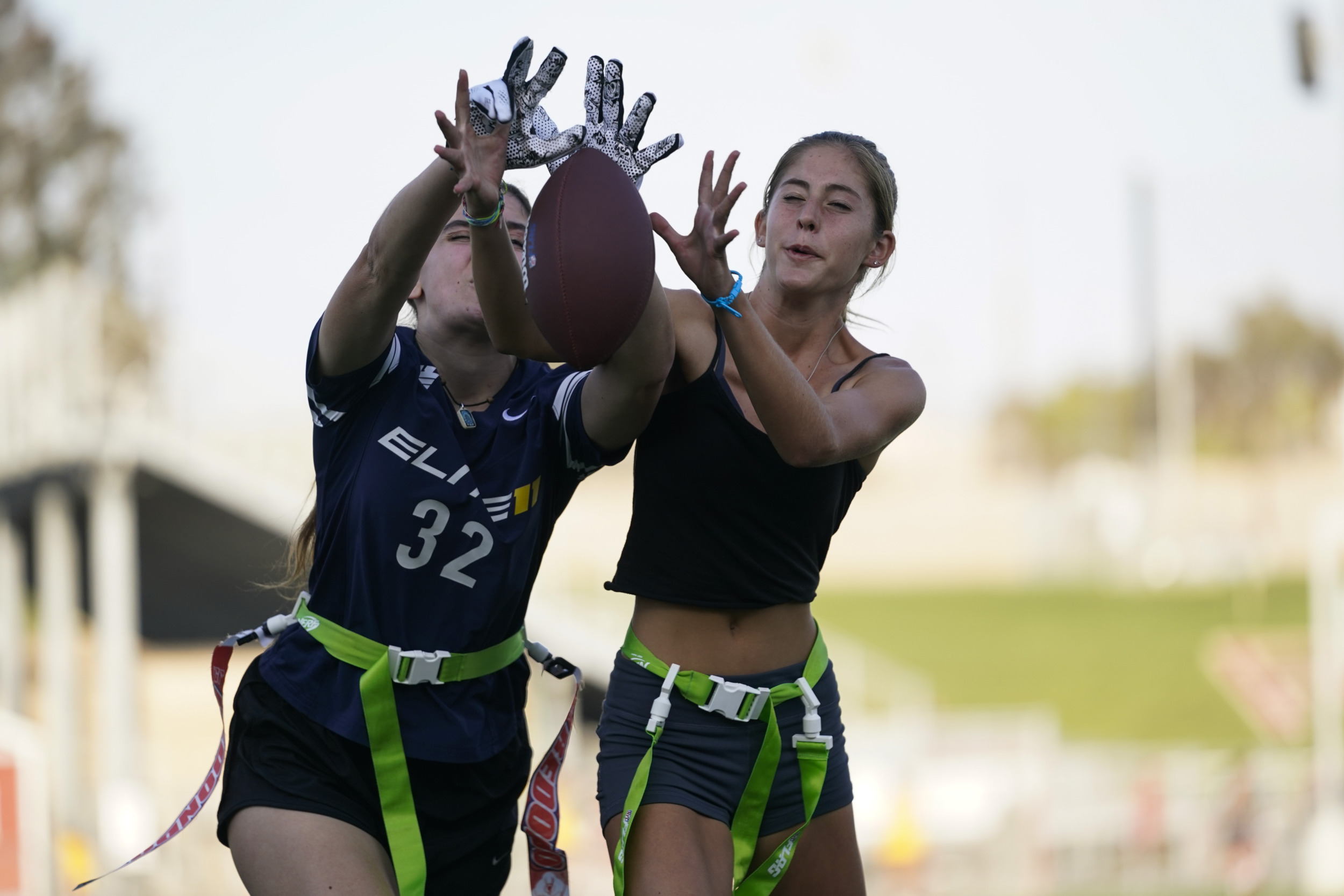 California eyes making girls' flag football a school sport