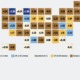 K-12 enrollment federal data: map of each state represented by boxes with numbers