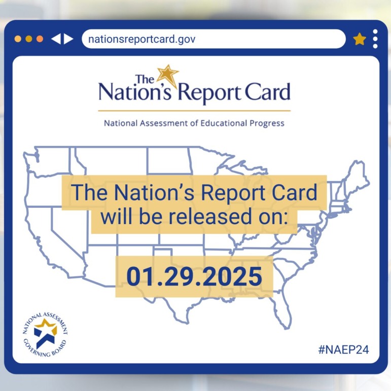 Education in 2025: NAEP relase date notice