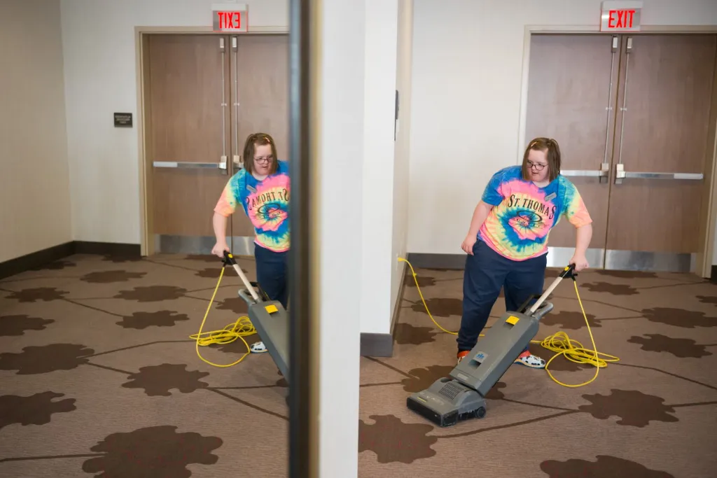 Disabled student job training: