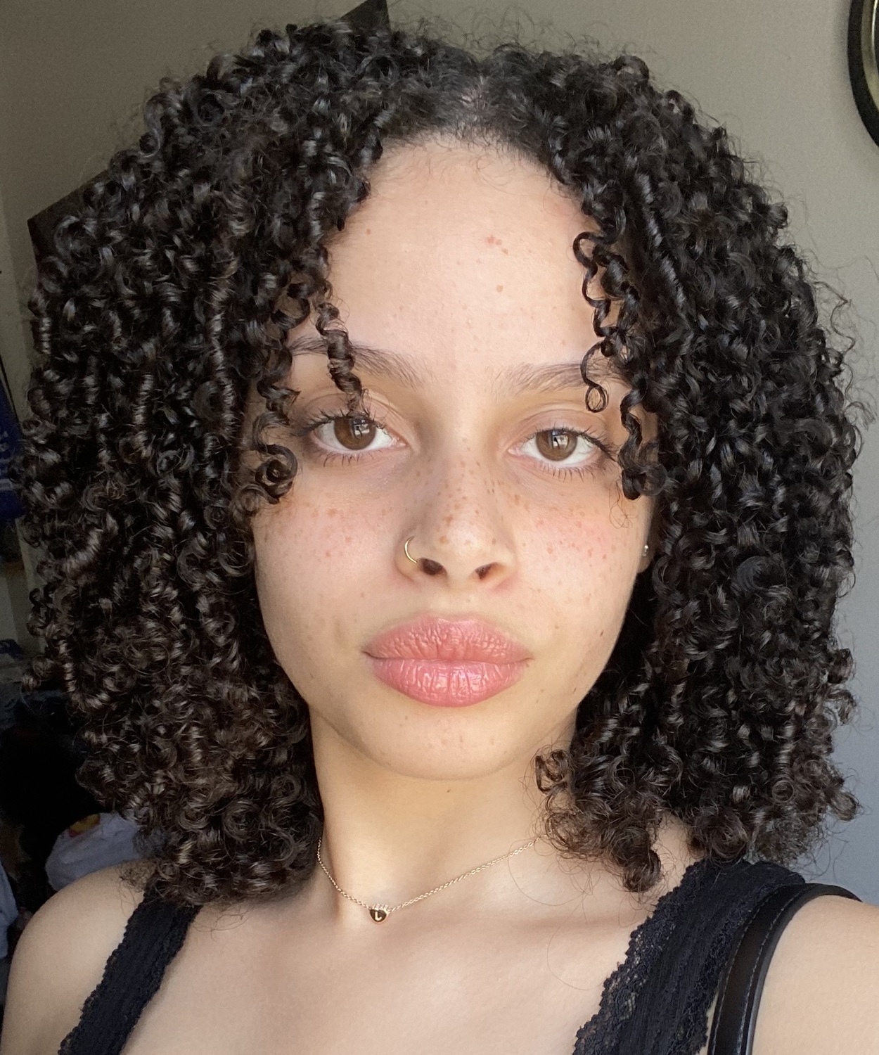 Jeanlis Ramos Rodriguez headshot: young black female student with curly hair