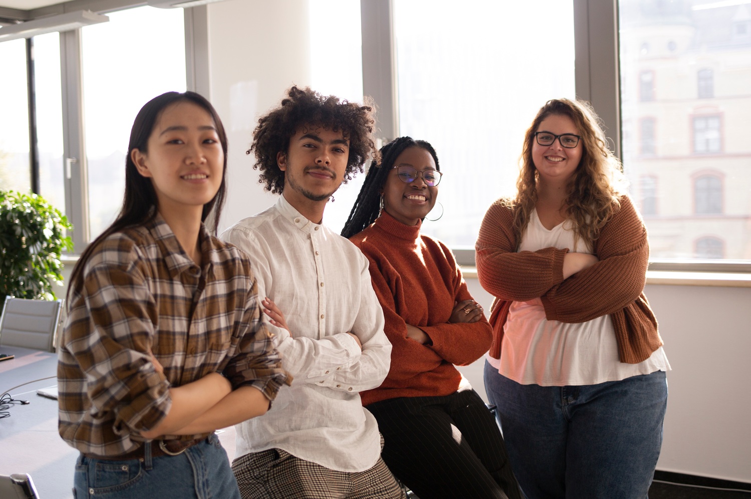 Why agency, voice and coherence is the work_feature: group of diverse youth smiling