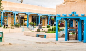 New Mexico Pueblo community, culture and youth development grants: view of Taos, New Mexico Pueblo community