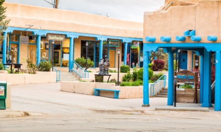 New Mexico Pueblo community, culture and youth development grants: view of Taos, New Mexico Pueblo community