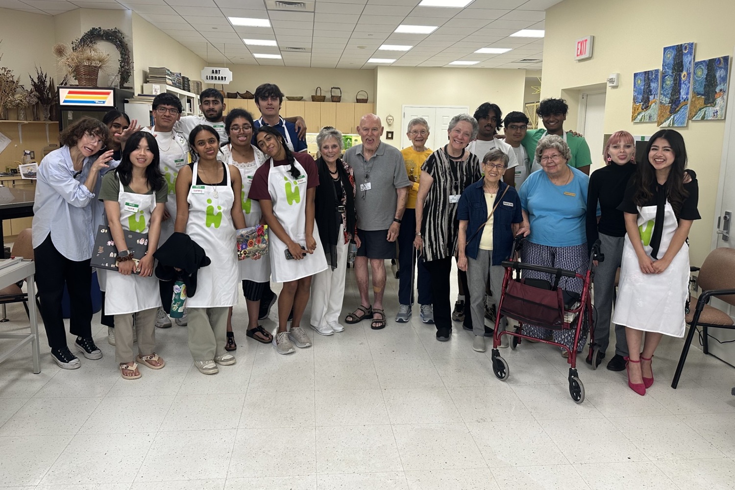 Youth development’s missing link-Intergenerational connection _feature: group photo of young and old people together