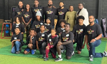 Four things navigating public-private community partnership taught me about leadership_feature: group of youth and adults in group posing for picture
