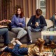 We're waiting too long to help kids in crisis — and leaving foster care as the only option_feature: a professional family behavioral health intervention specialist speaks with parents and teenage boy while young daughter draws while laying on floor